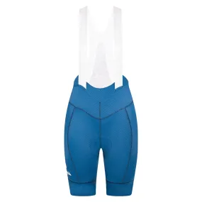 Bib Short SUAREZ PRO HARD STEEL BLUE con Tirantes Mujer Azul Talla:M WCS4720700M1294