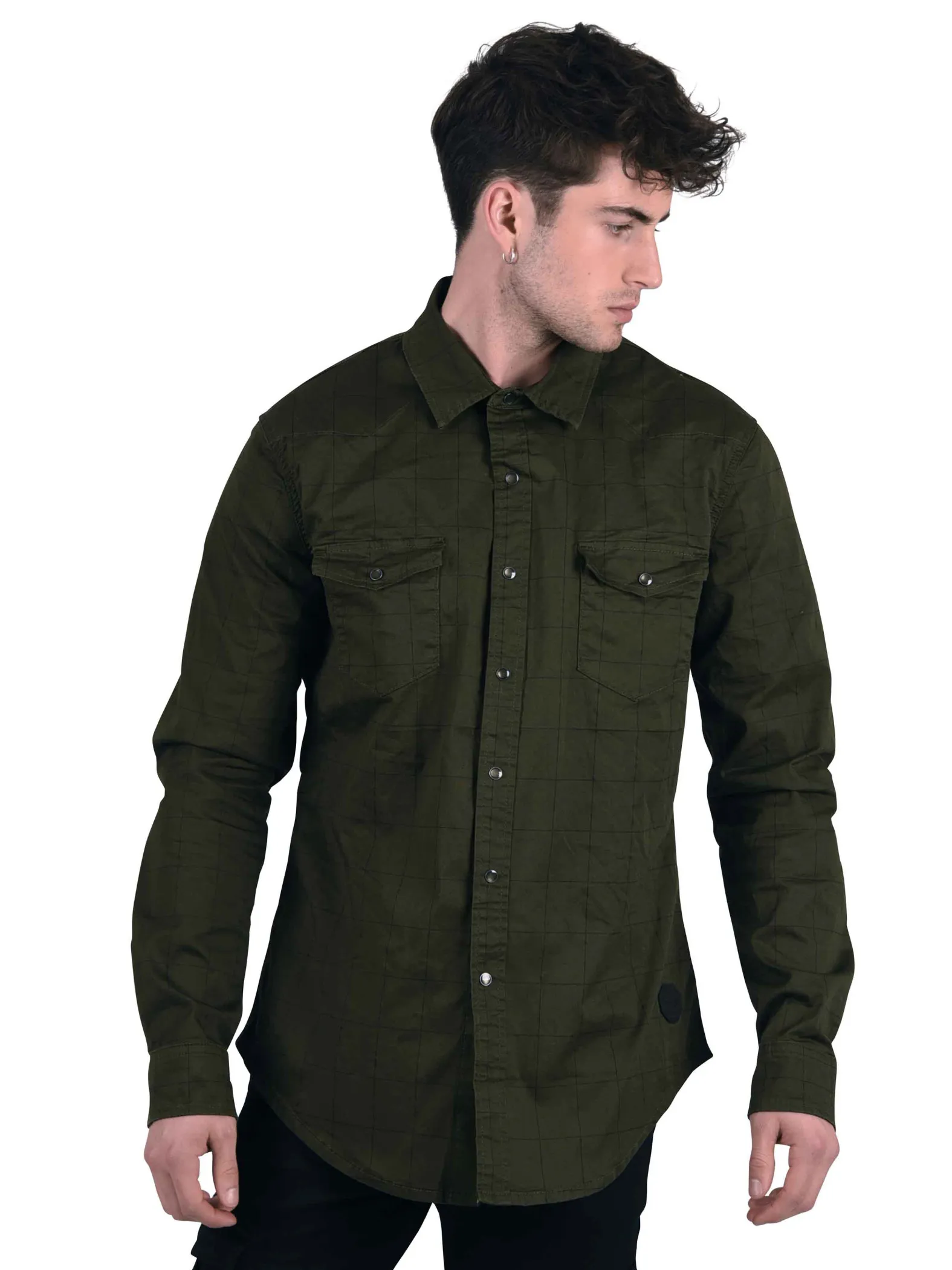 Camisa de cuadros a medida