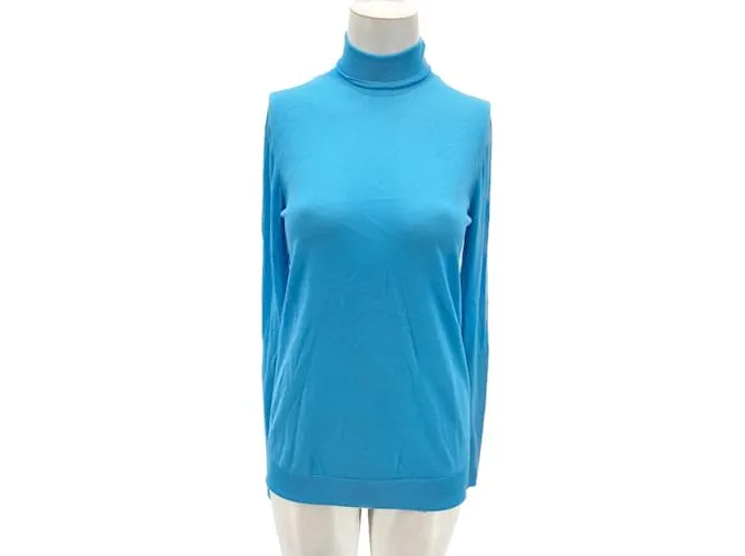 Céline Camiseta de punto CELINE.Lana M internacional Azul 