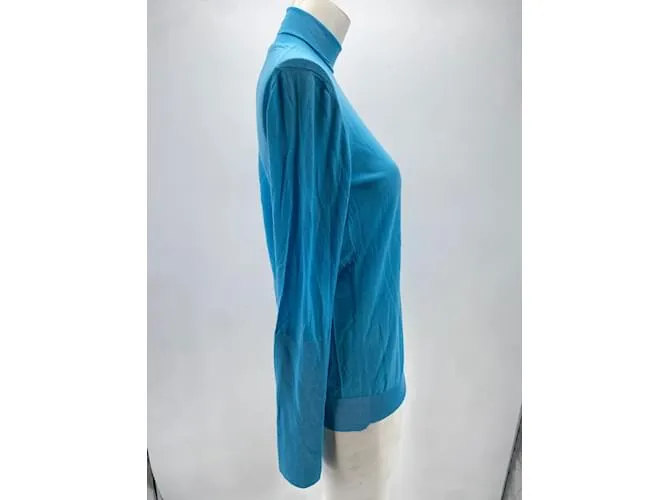 Céline Camiseta de punto CELINE.Lana M internacional Azul 